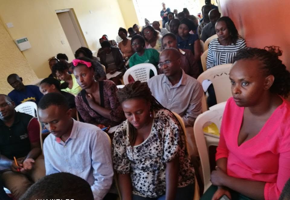 Parents and caregivers at an NEIC training workshop